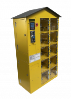 Honigautomat 10-Fächer ; Gehäuse Rapsgelb, Dach...