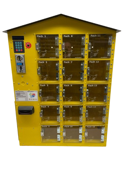 Honigautomat 15-Fächer Zahlenfeld, 240mm Fachtiefe Kundenwunsch