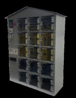 Honigautomat 15-Fächer Zahlenfeld, 240mm Fachtiefe Kundenwunsch