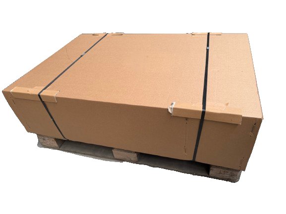 Deutschland - Kartonverpackung auf Palette