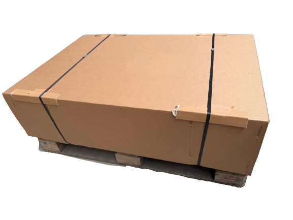 Deutschland - Kartonverpackung auf Palette